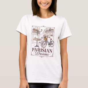 T-shirt Café Rêves Parisiens & Vélo Style T