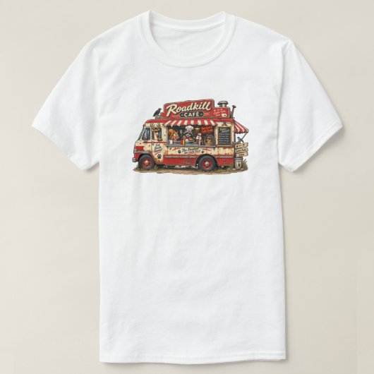 T-shirt Café Road Kill (Design devant)