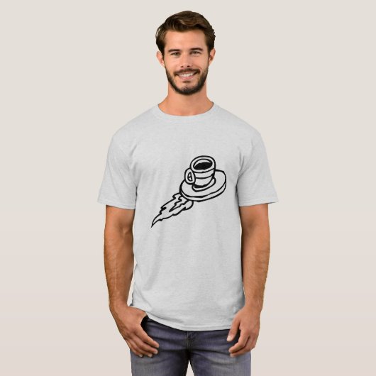 T-shirt Café Rocket (Devant entier)