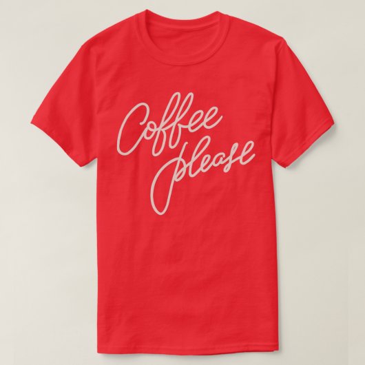 T-shirt Café S'Il Vous Plaît (Design devant)