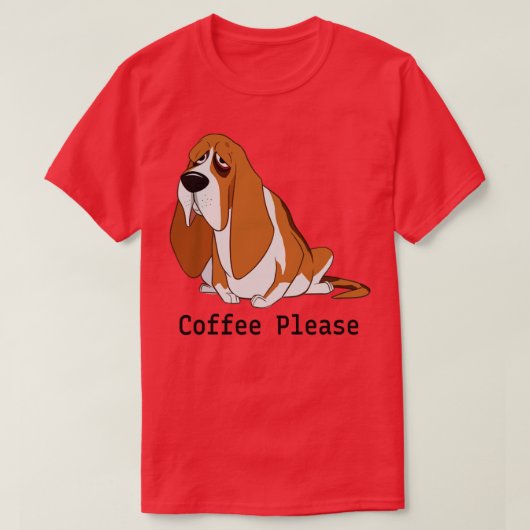 T-shirt Café S'il vous plaît1 (Design devant)