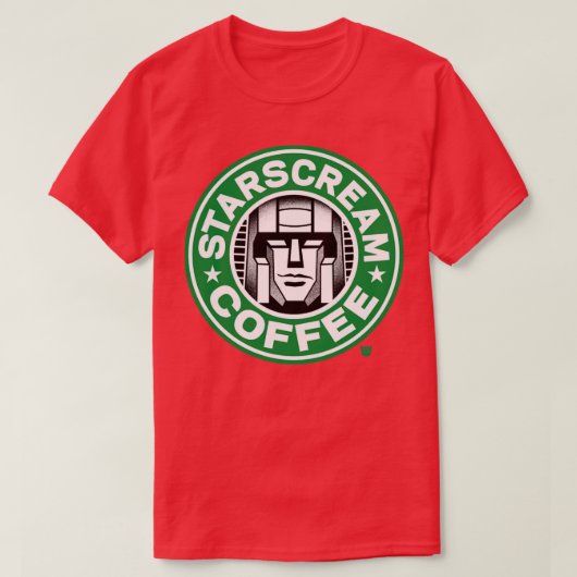 T-SHIRT CAFÉ STARSCREAM (Design devant)