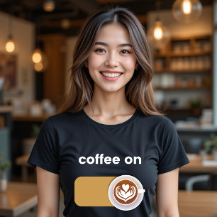 T-shirt Café Sur La Nourriture Amusante