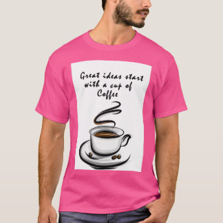 T-shirt café t 3