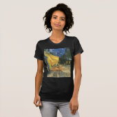 T-shirt Cafe Terrace - Vincent van Gogh (Devant entier)