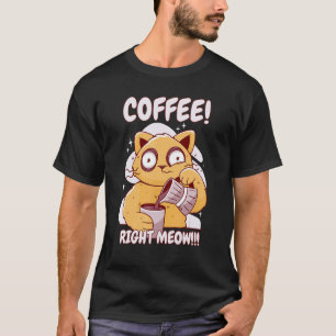 T-shirt Café Tout de Suite Minou Minou Chats Mignons
