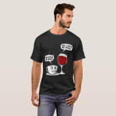 T-shirt Café Vin Elle M'aime Plus (Devant entier)