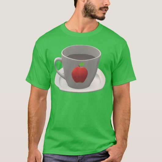 T-shirt café vintage (Devant)