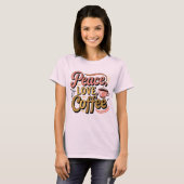 T-shirt Café vintage (Devant entier)