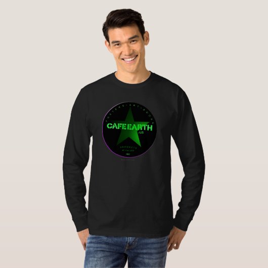 T-shirt cafeearth.us (Devant entier)