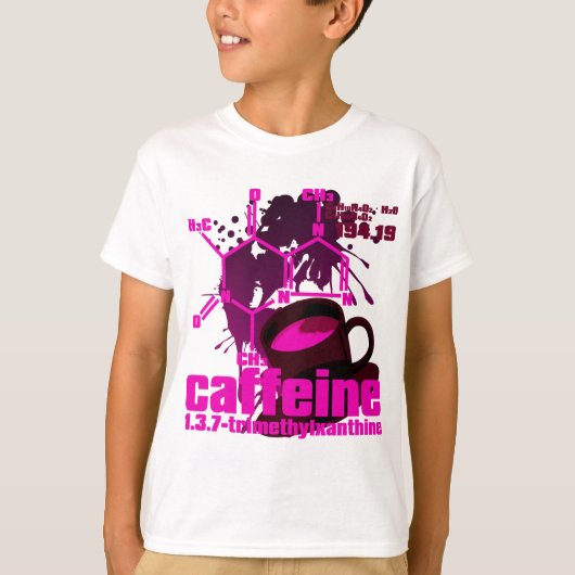 T-shirt Caféine (Devant)