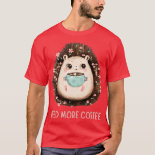 T-shirt Caféine Besoin de café