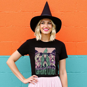 T-shirt Caféine Coven Pastel Goth Halloween sorcières