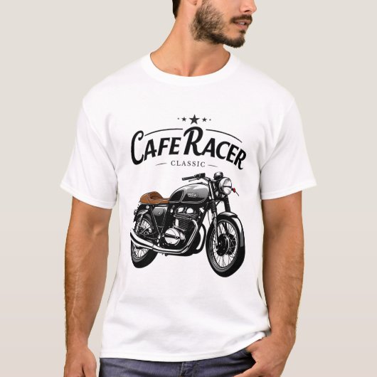 T-shirt Caferacer - Cafe Racer 02 (Devant)