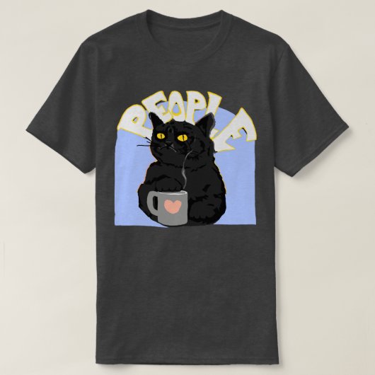 T-shirt cafés (Design devant)
