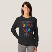 T-shirt Cafétéria Crew School Lunch Lady Squad Worker Sch (Devant entier)