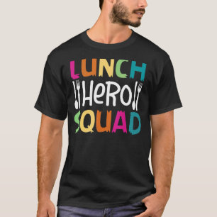 T-shirt Cafétéria de l'équipe de paniers-repas de l'école 