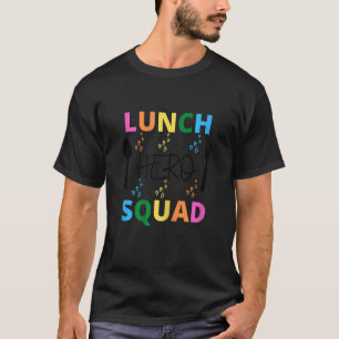 T-shirt Cafétéria de l'équipe de paniers-repas de l'école
