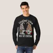 T-shirt Cafétéria Drôle Beaucoup De Gnomes De Café (Devant entier)