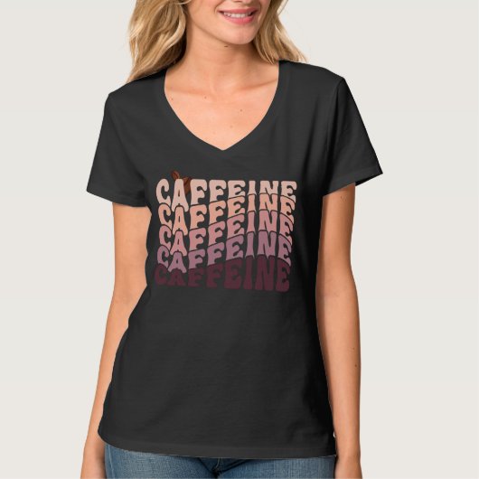 T-shirt Caffeine Caffe (Devant)