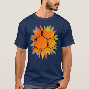 T-shirt Caffeine Sunburst