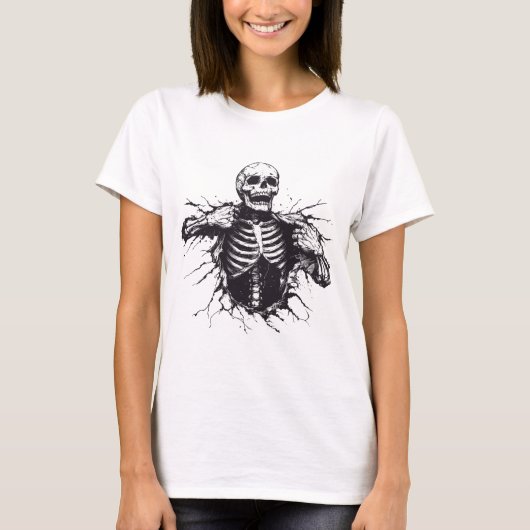 T-shirt Cage de côtes (Devant)