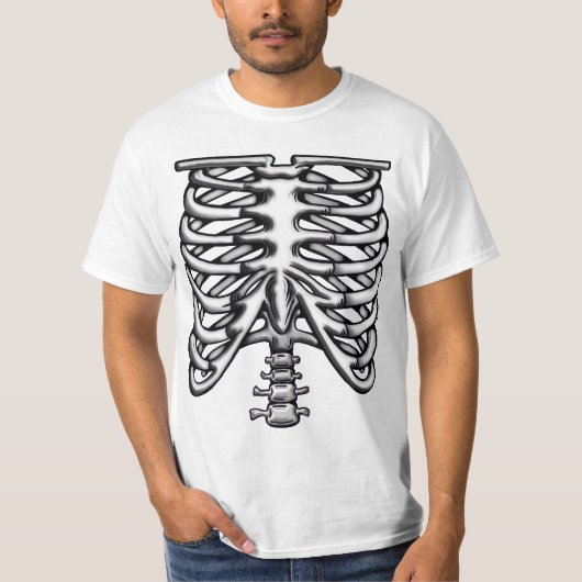 T-shirt Cage thoracique (Devant)
