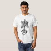 T-shirt cage thoracique (Devant entier)