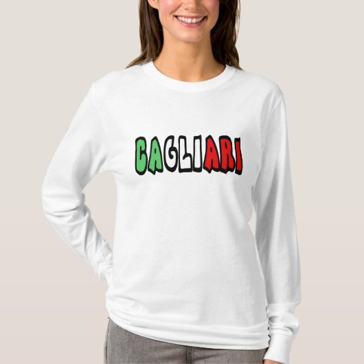 T-shirt Cagliari (Devant)