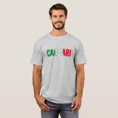 T-shirt Cagliari Italie (Devant entier)