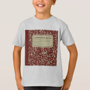 T-shirt Cahier de composition/élève-enseignant