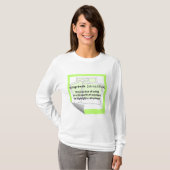 T-shirt Cahier d'écritures (Devant entier)