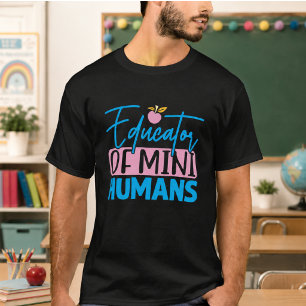 T-shirt Cahier d'éducateur de mini-humains – Professeur dr