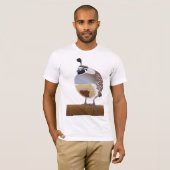 T-shirt Cailles (Devant entier)