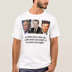 T-shirt cailles, quaylea, le bon mauvais Quayle de
