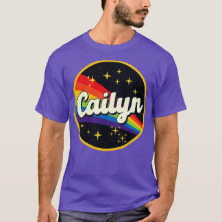 T-shirt Cailyn Rainbow Dans L'Espace Style Vintage
