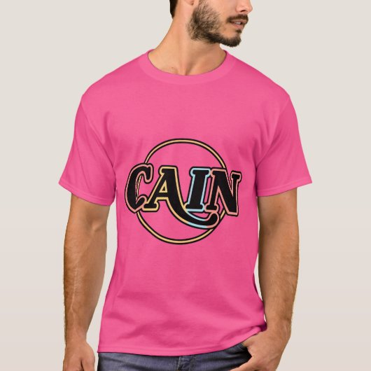 T-shirt Cain The Band (Devant)