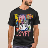 T-shirt CAÏRE ÉGYPTE Graffiti   (Devant)
