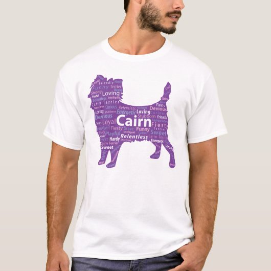T-shirt Cairn (rose) (Devant)
