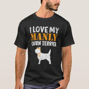 T-shirt Cairn Terrier Canine Funny Garçon chien levrette G