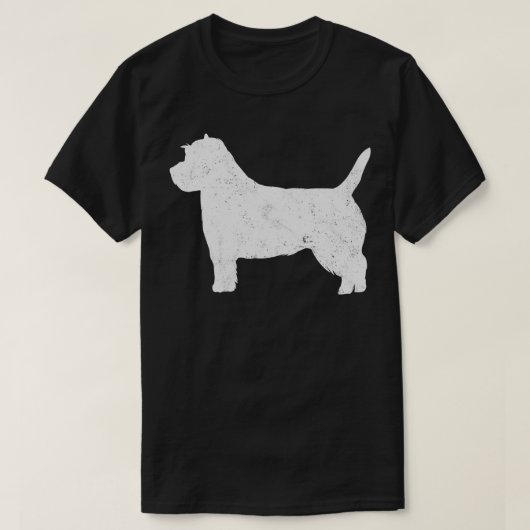 T-shirt Cairn Terrier Chien Vintage (Design devant)