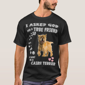 T-shirt Cairn Terrier Costume, Cairn Dog Mom Dad, Cute Cai