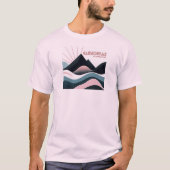 T-shirt Cairngorges National Park Scotland Coloured Hills (Devant)
