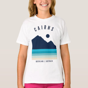 T-shirt Cairns Queensland Australie Rétro Vintage Plage