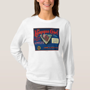 T-shirt Caisse en chef LabelSutherlin d'Umpqua Apple, OU