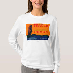 T-shirt Caisse LabelMedford de poire de commerçant, OU