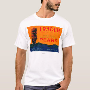 T-shirt Caisse LabelMedford de poire de commerçant, OU