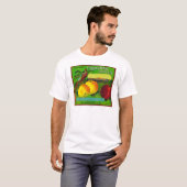 T-shirt Caisse LabelMilton, WA d'Apple de Hopson (Devant entier)