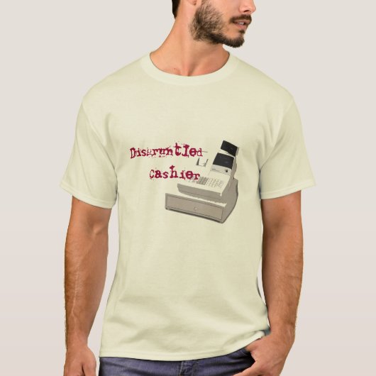T-shirt Caissier contrarié (Devant)