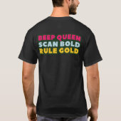 T-shirt Caissier Scan La Vie (Dos)